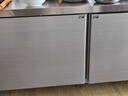 志高（CHIGO）冷藏工作台奶茶店设备全套水吧台不锈钢保鲜平冷操作台冰柜 厨房冰箱商用保鲜工作台 2.0M-0.8M-0.8M冷藏【中梁| 回弹门】 【不锈钢内层架】店长推荐 实拍图