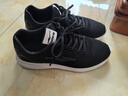鸿星尔克跑步鞋秋季透气男鞋轻便网面通勤休闲跑鞋户外慢跑运动鞋子经典款 正黑-2113 41 实拍图