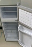 志高电冰箱双门家用节能冰箱出租屋冷藏冷冻环保迷你冰箱办公室公寓租房宿舍低噪电冰箱 S198银色一级能效【本店精选】 实拍图