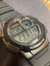 卡西欧（CASIO）运动时尚户外防摔防水电子表男表AE-1500WH-1AVDF 黑色 实拍图