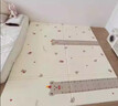 巧乐熊（Qiaolexiong）爬爬垫婴儿XPE爬行垫宝宝围栏折叠垫加厚儿童早教地垫无毒无甲醛 【XPE折叠款】牧民小屋+哈尼熊 150*180*1CM-加厚款 实拍图