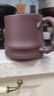 京东京造 宜兴紫砂杯 手工泡茶杯【原矿紫泥】泡茶具竹节杯 520ml礼盒装 实拍图