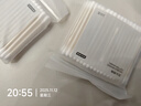 京东京造双头棉棒100支100%棉掏耳鼻化妆脱脂棉伤口护理棉签 实拍图