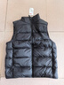 京东京造【零压系列】轻薄羽绒服男外套冬季 防钻绒马甲背心男 曜石黑 L 实拍图