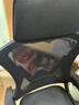 锦汐 电脑椅家用办公椅子靠背人体工学椅学习转椅老板座椅游戏电竞椅 【可后躺+踏脚+乳胶】黑框黑网 实拍图
