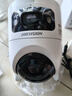 海康威视（HIKVISION）4g摄像头室外监控 终身免流量1000万高清双摄家用户外监控器 360度无死角带夜视全景无限流量Q4 实拍图