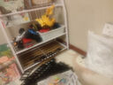 全品屋书架儿童书桌落地一体靠墙绘本架置物架移动书柜简易宝宝玩具收纳 【60cm】3书架+2收纳架+2收纳盒 实拍图