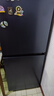 美菱（MeiLing）无忧嵌402双门两门超薄零嵌小户型大容量拼接窄门一级节能低噪变频风冷无霜底部散热冰箱国家补贴 BCD-402WPCZX 神秘灰 实拍图