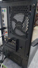 爱国者（aigo）御风JV19黑色 电脑台式主机箱 桌面matx小机箱（网孔通风/玻璃侧透/240水冷） 实拍图