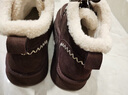 百丽（Belle）孙乐言推荐姜饼屋毛球挂饰雪地靴女25冬新增高保暖休闲靴F2Y1DDD5 啡色-毛里 39 (245mm) 实拍图