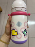 babycare儿童保温杯婴儿吸管水杯水壶不锈钢保温杯上学450ml-新旧款混发 实拍图