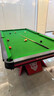 【包邮包安装】毒牙新款台球桌标准中式黑八球桌高端赛级专用球桌 9尺 木库-豪配升级【苍穹绿】 晒单实拍图
