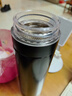 宅轻松 保温杯车载男女士一键开盖杯304不锈钢茶挡茶水分离泡茶杯 实拍图