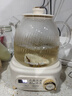 九阳（Joyoung）净萃全玻璃0胶水养生壶  办公室多功能煮茶器花茶壶 烧水壶恒温电热水壶 24h预约保温 1L WY107 实拍图