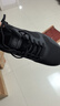 安踏男鞋运动鞋男秋冬季男士软底网面透气跑步鞋休闲鞋皮面防水鞋子男 【热卖推荐款秋冬季男鞋】黑色 43 （9.5码） 实拍图