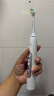 飞利浦（PHILIPS）电动牙刷头官方原装适配钻石3/7/9系列刷柄清洁护龈亮白 3支装HX6063/67 白色 实拍图