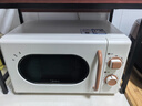 美的【国家补贴8折】厨房小家电小滋味微波炉变频家用小型百搭复古转盘式经典双旋钮轻音M20H4 实拍图