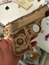 若客（ROKR）袖珍手枪 玩具枪积木枪diy手工拼装模型枪皮筋枪新年男孩生日礼物 实拍图
