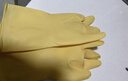 牛牌 乳胶手套5双 洗碗衣服加厚橡胶皮防水耐磨家务卫生厨房清洗清洁劳保 大号 实拍图