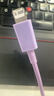 倍思小酷 苹果充电器氮化镓pd20W套装iphone14快充线充电头适用13/12ProMax手机Type-C插头iPad 紫色 实拍图