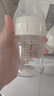 舒婴（sucvent）奶瓶防胀气防呛奶新生儿宝宝玻璃仿母乳喂养断奶0-3个月200ml 实拍图