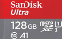 闪迪（SanDisk）128GB TF（MicroSD）内存卡 A1 U1 C10 至尊高速移动版存储卡 读速140MB/s 手机平板游戏机内存卡 实拍图