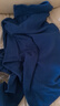优衣库男装柔滑弹力摇粒绒半拉链套头衫/长袖25秋冬新款481184 66 蓝色 L /175/100A 实拍图