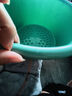 泡脚桶塑料足疗足浴盆沐足桶按摩加厚洗脚盆家用泡脚盆过小腿 【按摩足浴盆】青草绿 实拍图