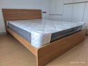 全友家居 现代简约主卧室木板床1.5x2米北欧原木色双人板式床政府补贴 实拍图