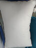 水星家纺枕头枕芯酒店枕头护颈枕头芯家用单个纯棉抗菌可水洗中枕48x74cm 实拍图