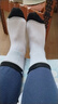 【简约中筒】袜子男防臭舒适吸汗四季款运动休闲百搭拼色透气长袜 中帮抗菌男袜（10双装5色各2双） 均码 实拍图