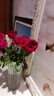 红色单头玫瑰10枝 实拍图