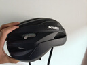 喜德盛（xds）公路山地自行车水壶架挡泥板锁打气筒车前包坐垫套头盔尾灯配件 黑色头盔 L码 推荐头围59-61CM 实拍图