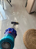 戴森（DYSON）V12 Detect Slim Fluffy轻量高端吸尘器 光学探测微尘 140AW强劲吸力 除螨 蓝色 实拍图