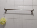 百字毛巾架304不锈钢厕所浴室毛巾杆单杆收纳架卫生间浴巾置物架-60 实拍图
