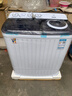 小鸭牌洗衣机半自动双桶双缸家用大容量小型租房宿舍波轮脱水甩干两用双杠省电老式强动力易操作以旧换新 15.5公斤【洗10+脱5.5｜强劲电机终身联保】 实拍图