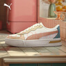 彪马（PUMA）小白鞋|增高厚底网球板鞋女款运动休闲鞋SKYE 374764 白-玫瑰粉-焦糖布丁色-22 36 实拍图
