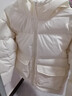 安踏面包羽绒服丨防泼水高蓬松鸭绒外套女冬季新款宽版保暖休闲上衣 实拍图