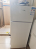 HYUNDAI（韩国现代） 小冰箱 冰箱小型双开门 迷你双门家用宿舍租房冷藏冷冻电冰箱节能省电 100L白【一级能效+租房必备】 实拍图