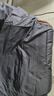 雪中飞经典新款百搭轻薄男式立领短款羽绒服马甲包边大口袋休闲鸭绒 黯青色|5089-男 L 175/96A 实拍图