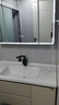 小米嘉美系列浴室柜陶瓷一体盆太空铝合金蜂窝铝洗手盆柜组合洗漱台洗脸台 100cm智能美妆方镜+陶瓷一体盆 实拍图