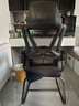 舒客艺家电脑椅办公椅职员网椅会议椅家用靠背休闲椅子弓形学生宿舍学习椅 WE黑色弓形-可后躺【海绵款】 实拍图