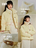 森马（Semir）森马羽绒服女新中式仿兔毛领短款保暖外套24冬新款109724113017 实拍图