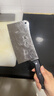 张小泉 不锈钢家用斩骨刀排骨刀剁肉刀钢刀厨房用刀ZG-175 实拍图