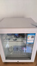 先科（SAST）冰吧冷藏柜 欧式恒温红酒柜办公室酒店家用电冰箱迷你小型单门电竞茶叶保鲜柜展示留样饮料药品柜 50升白（全冷藏保鲜+带锁） 实拍图