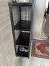 楚丰加厚货架置物架家用仓储仓库储物架地下室多层落地展示架收纳架子 三层80cm高【默认发黑色】 长50宽30cm 实拍图