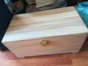 乐诗阁不上漆全老香樟木箱子字画储物箱子全实木箱子衣箱整理收藏箱带锁 全香樟木45×25×22抛光无漆 实拍图