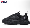 FILA斐乐女鞋跑步鞋火星二代复古老爹鞋运动鞋休闲慢跑鞋MARS Ⅱ 黑色-BK-F12W141116F 36.5 实拍图