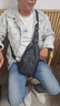 极为（JEVI）胸包男士ins简约单肩包斜挎包休闲小背包潮夏季生日礼物 实拍图