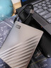 西部数据（WD）4TB 移动硬盘type-c Ultra系列 2.5英寸 银 机械硬盘 笔记本电脑外接加密兼容Mac 大容量家庭存储 实拍图